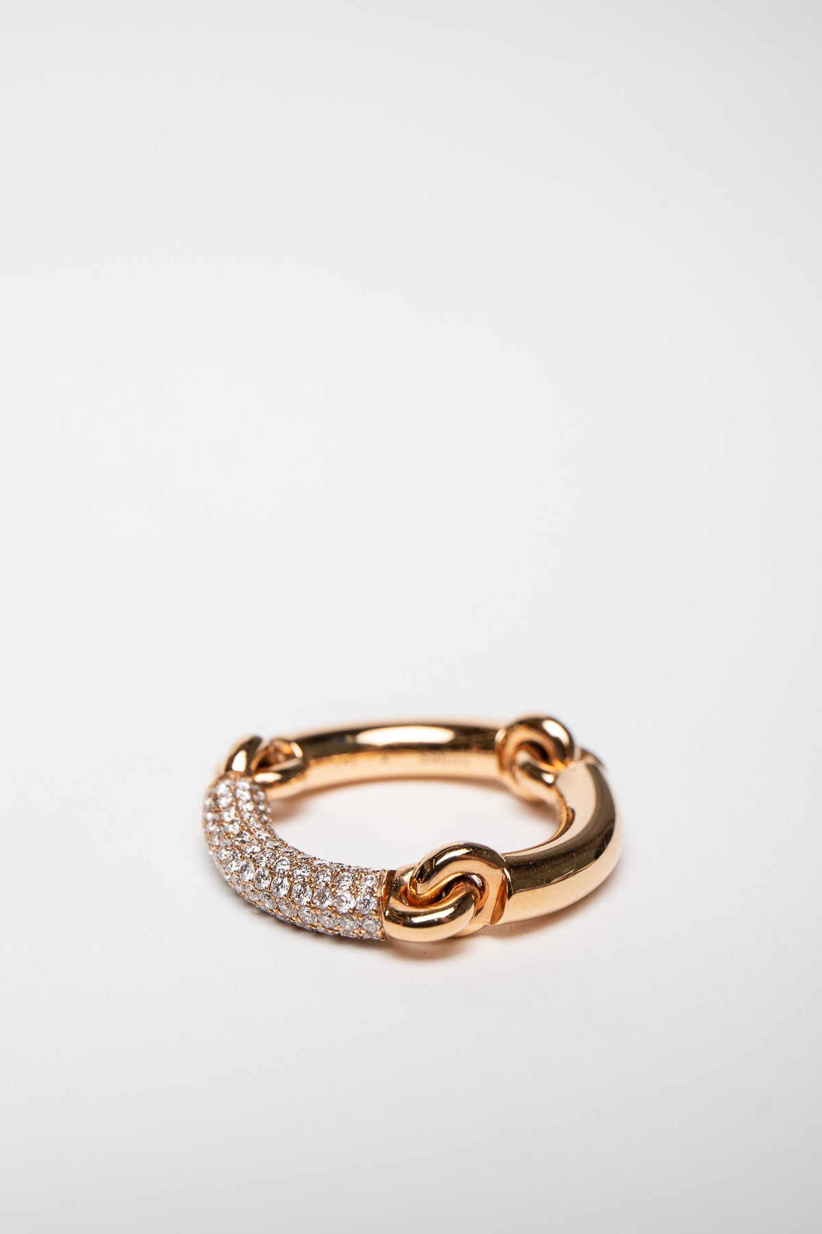 MAOR | 18K ROSE GOLD SOLSTICE RING 1.1CT - MAXFIELD LA