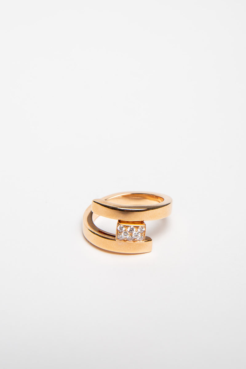 MATTIA CIELO | DIAMOND SLIDE RING