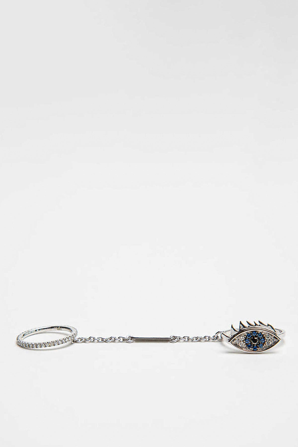 DELFINA DELETTREZ | 2 IN 1 DIAMOND EYE RING
