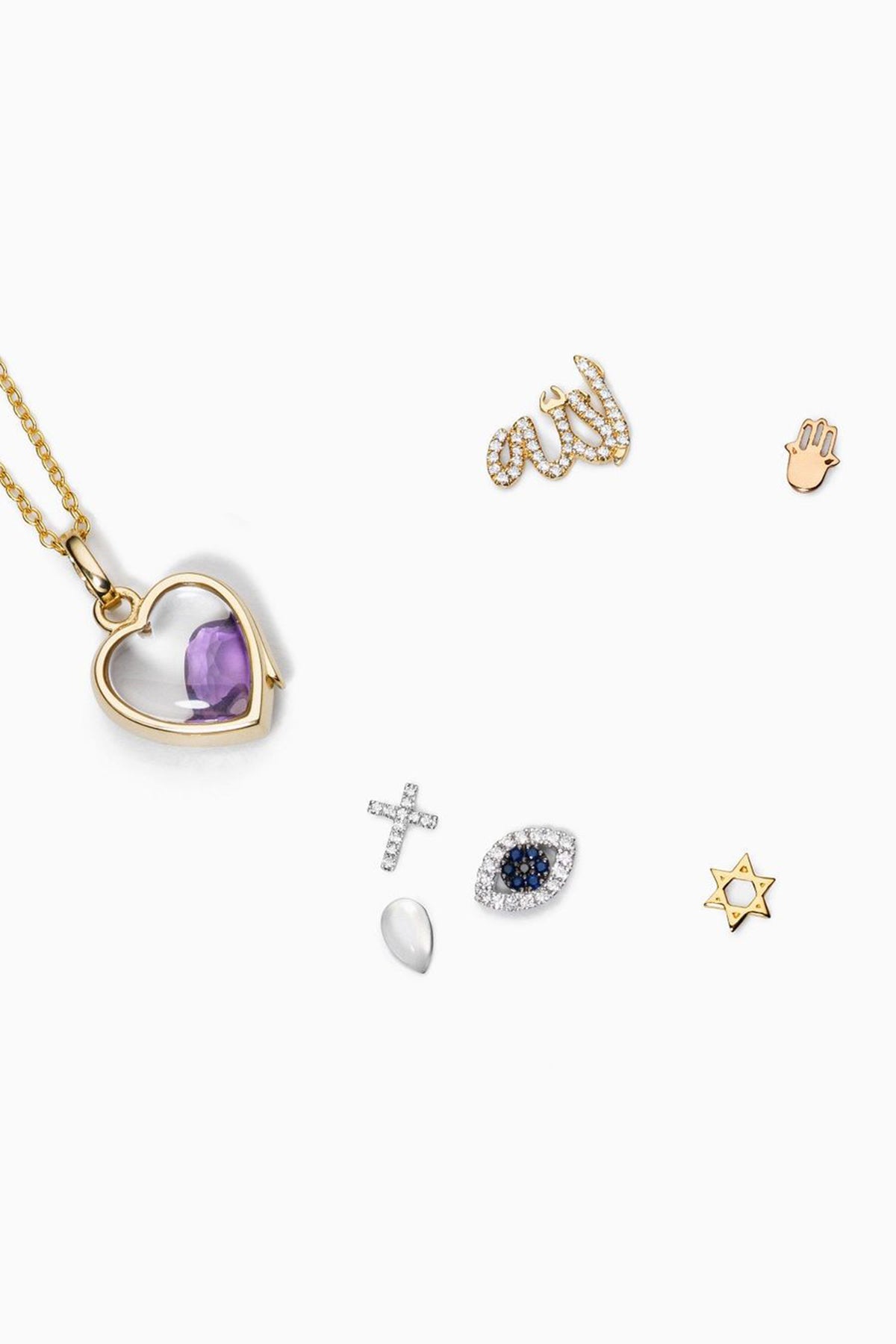 LOQUET LONDON | DIAMOND ALLAH CHARM