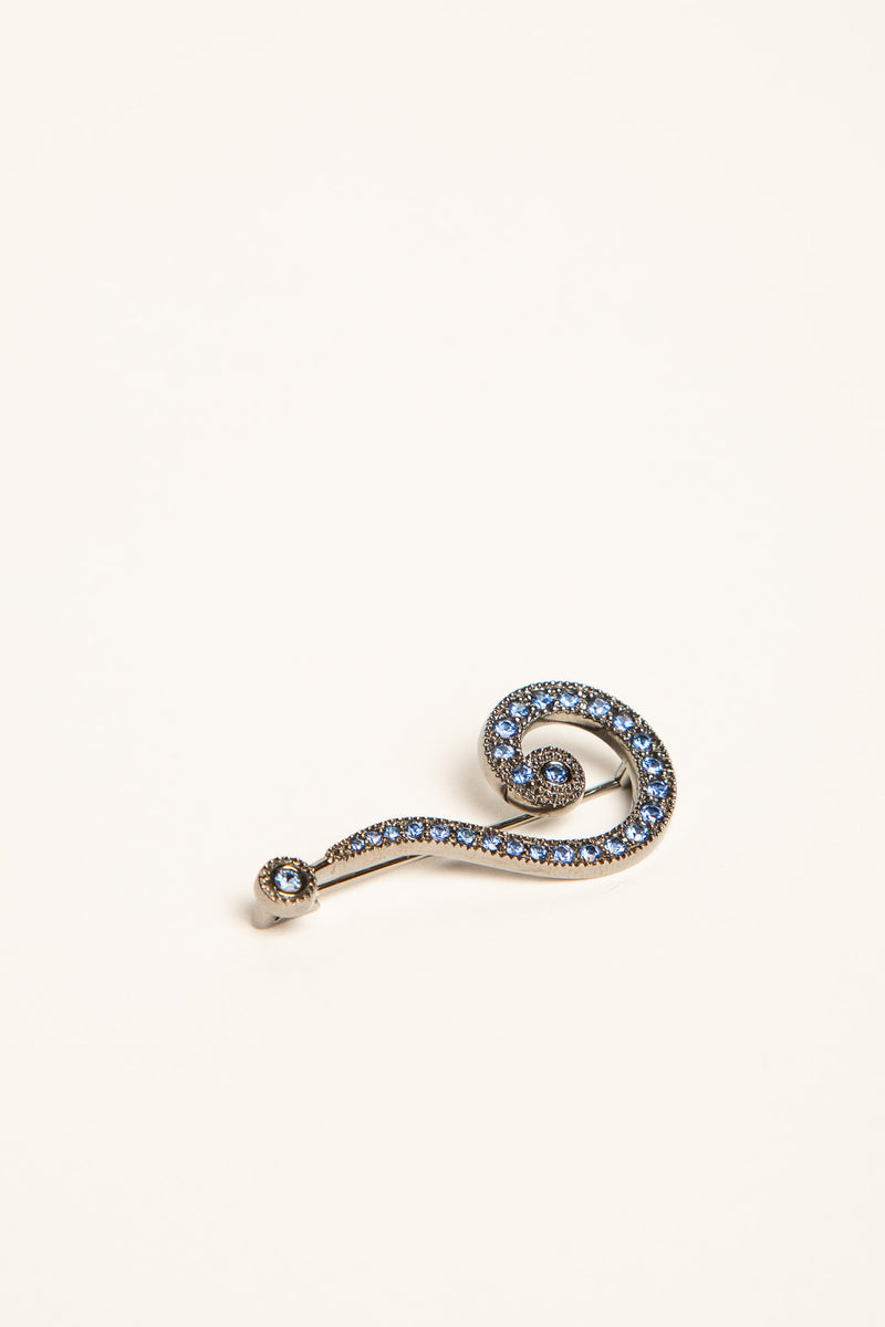 MAXFIELD COLLECTION | SAPPHIRE QUESTION MARK BROOCH