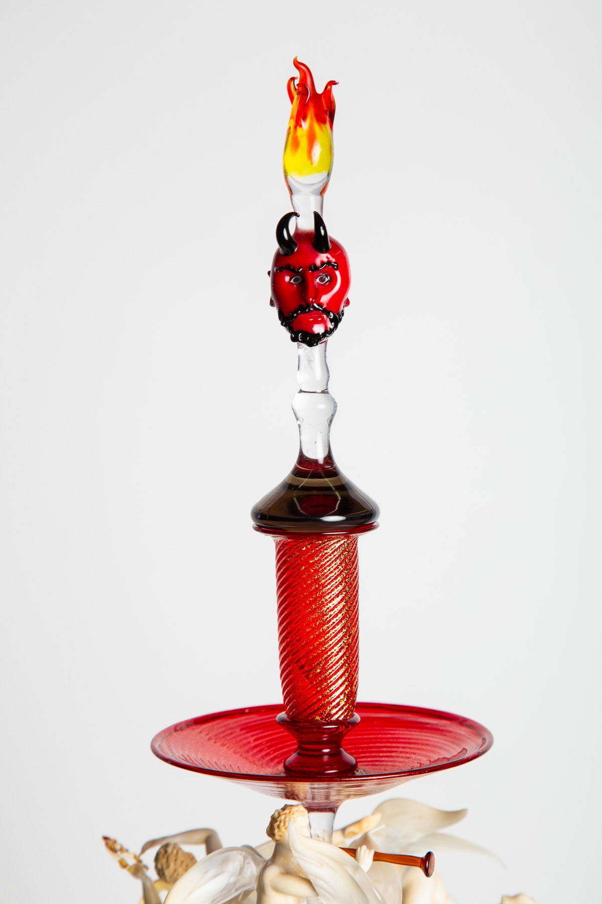 MAXFIELD PRIVATE COLLECTION | LARGE BUBACCO DEVIL CANDLESTICK