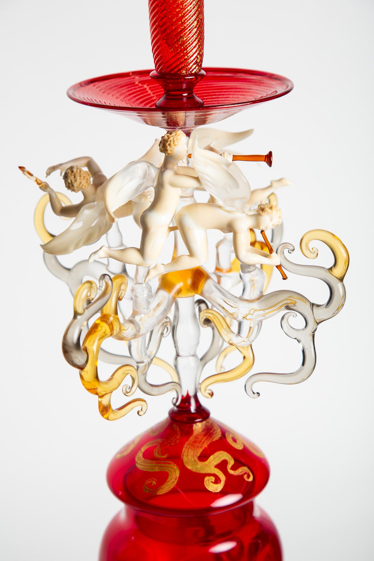 MAXFIELD PRIVATE COLLECTION | LARGE BUBACCO DEVIL CANDLESTICK
