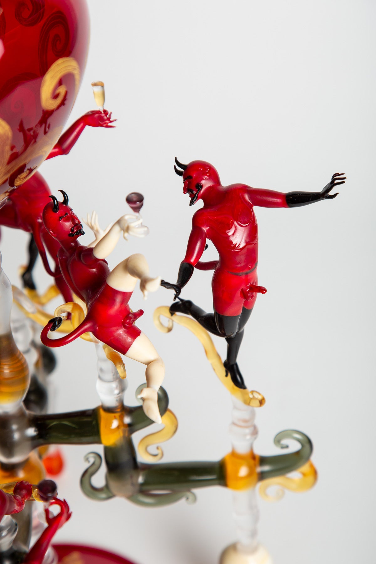 MAXFIELD PRIVATE COLLECTION | LARGE BUBACCO DEVIL CANDLESTICK