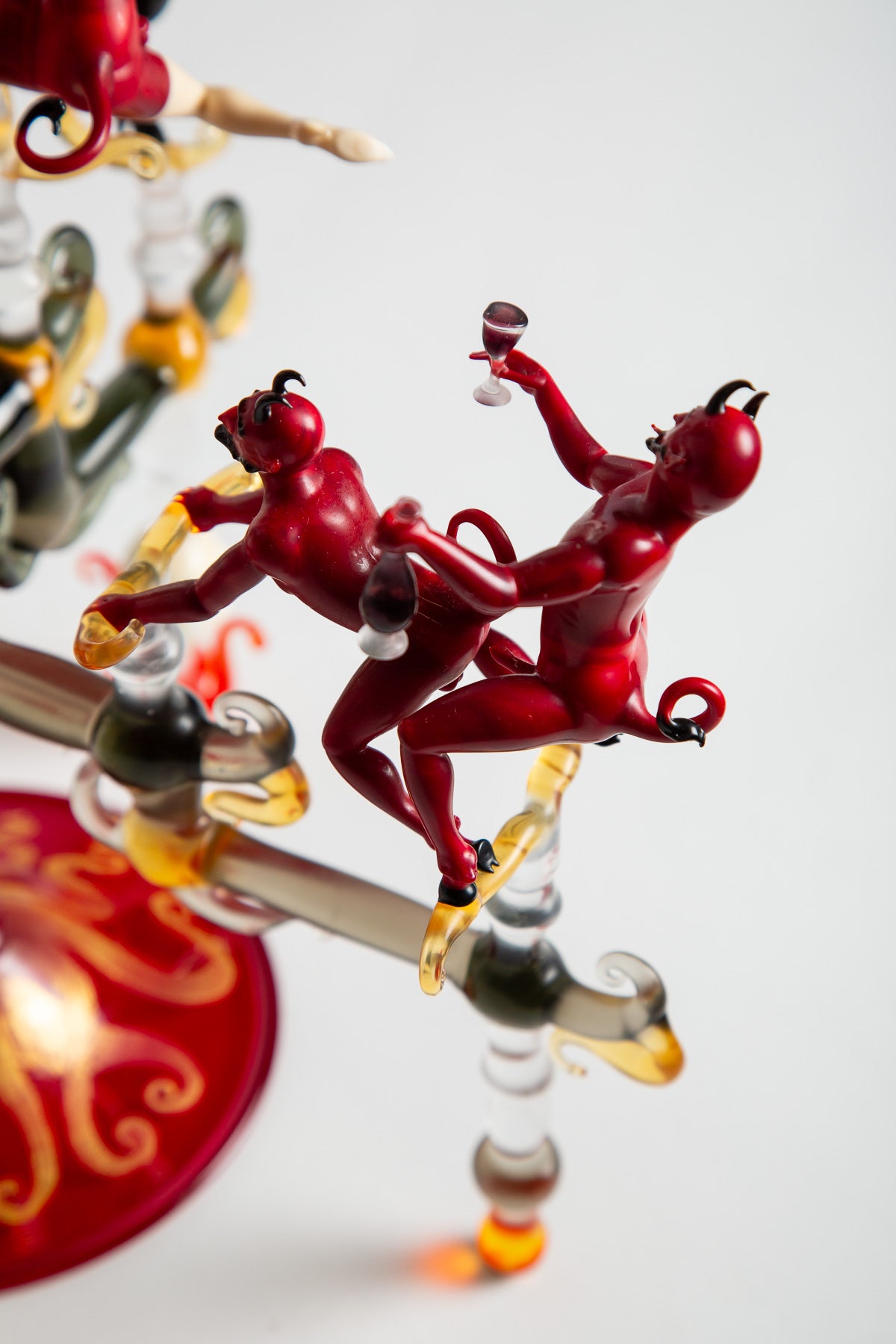 MAXFIELD PRIVATE COLLECTION | LARGE BUBACCO DEVIL CANDLESTICK