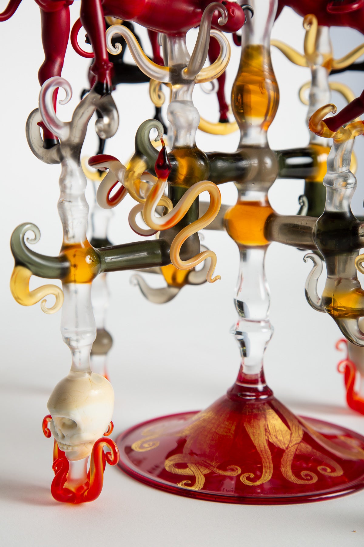 MAXFIELD PRIVATE COLLECTION | LARGE BUBACCO DEVIL CANDLESTICK