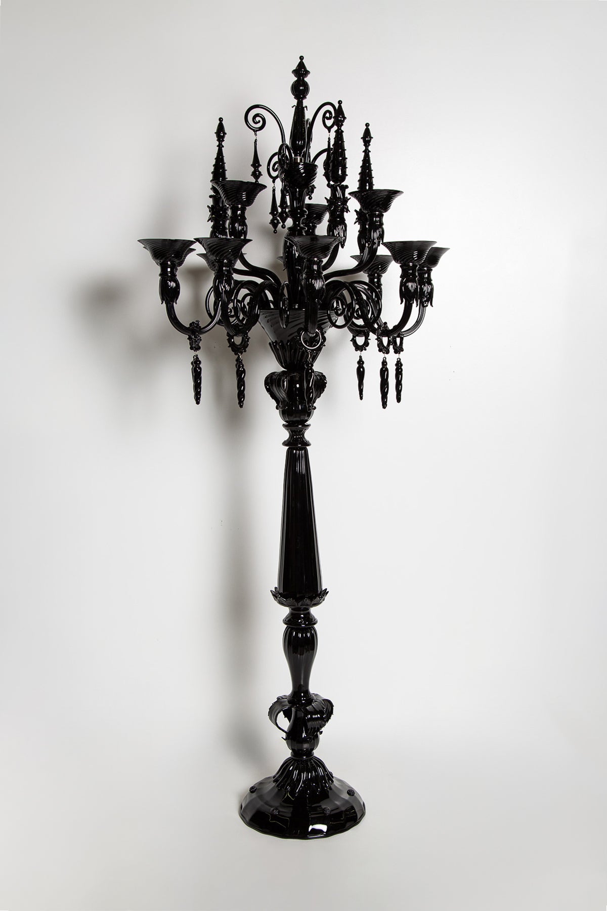MAXFIELD PRIVATE COLLECTION | SEGUSO GIANNI MURANO FLOOR CHANDELIER