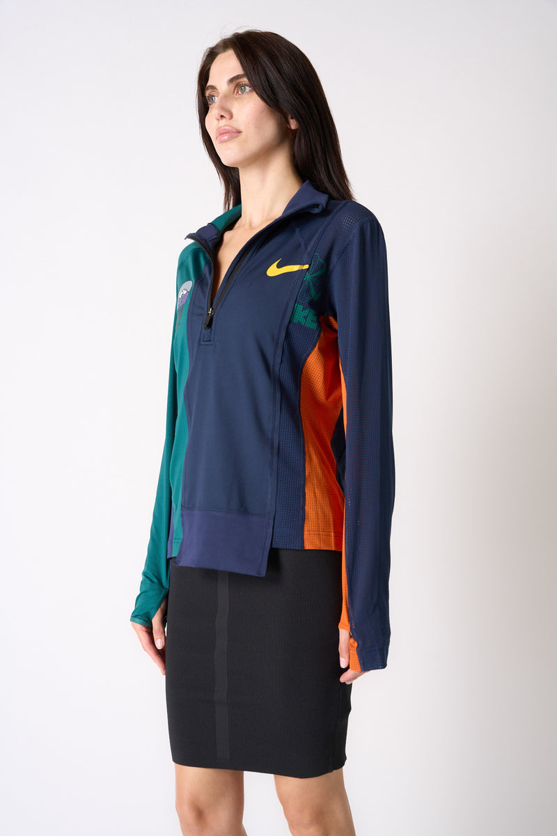 NIKE X SACAI | NRG HALF ZIP RUNNING JACKET
