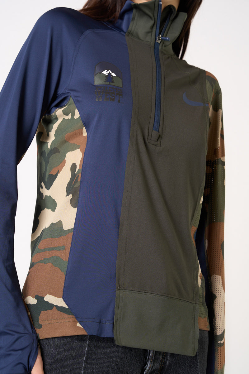 NIKE X SACAI | NRG HALF ZIP RUNNING JACKET