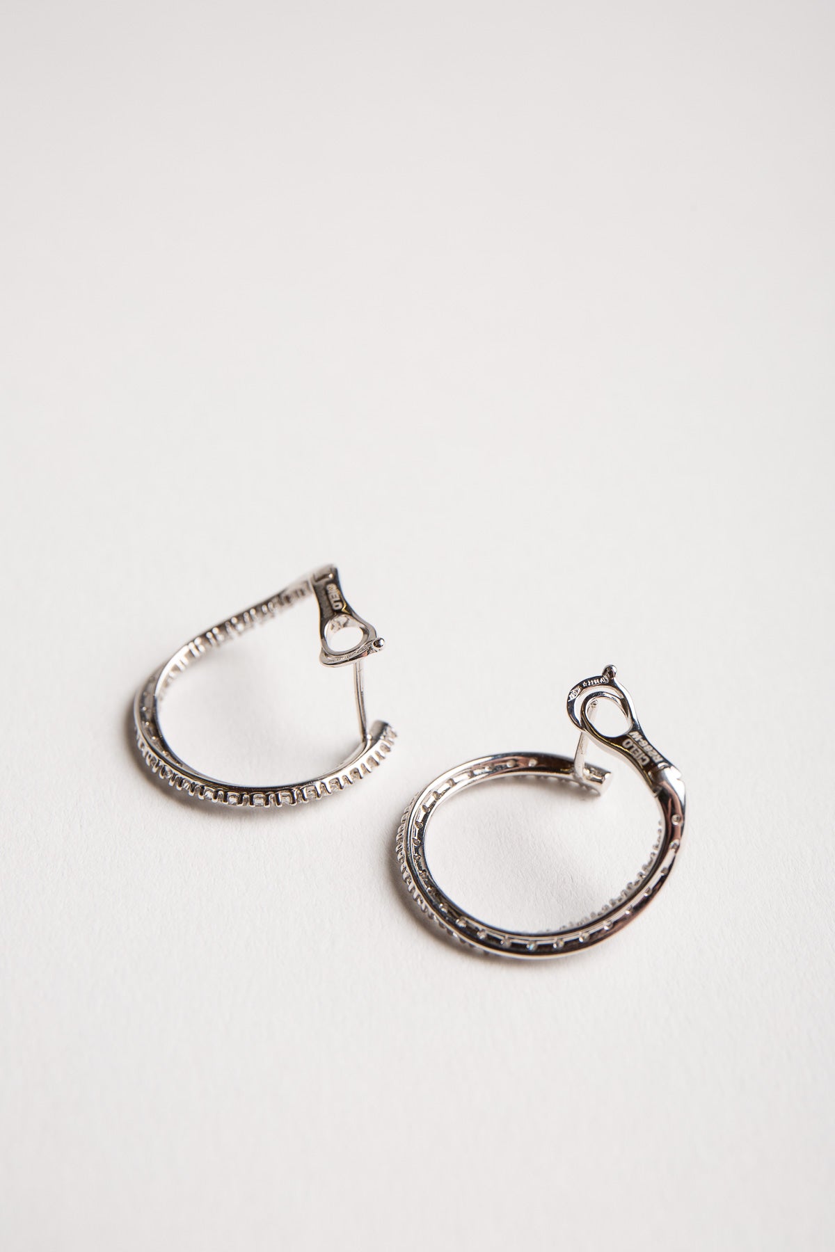 MATTIA CIELO | SMALL DIAMOND HOOPS