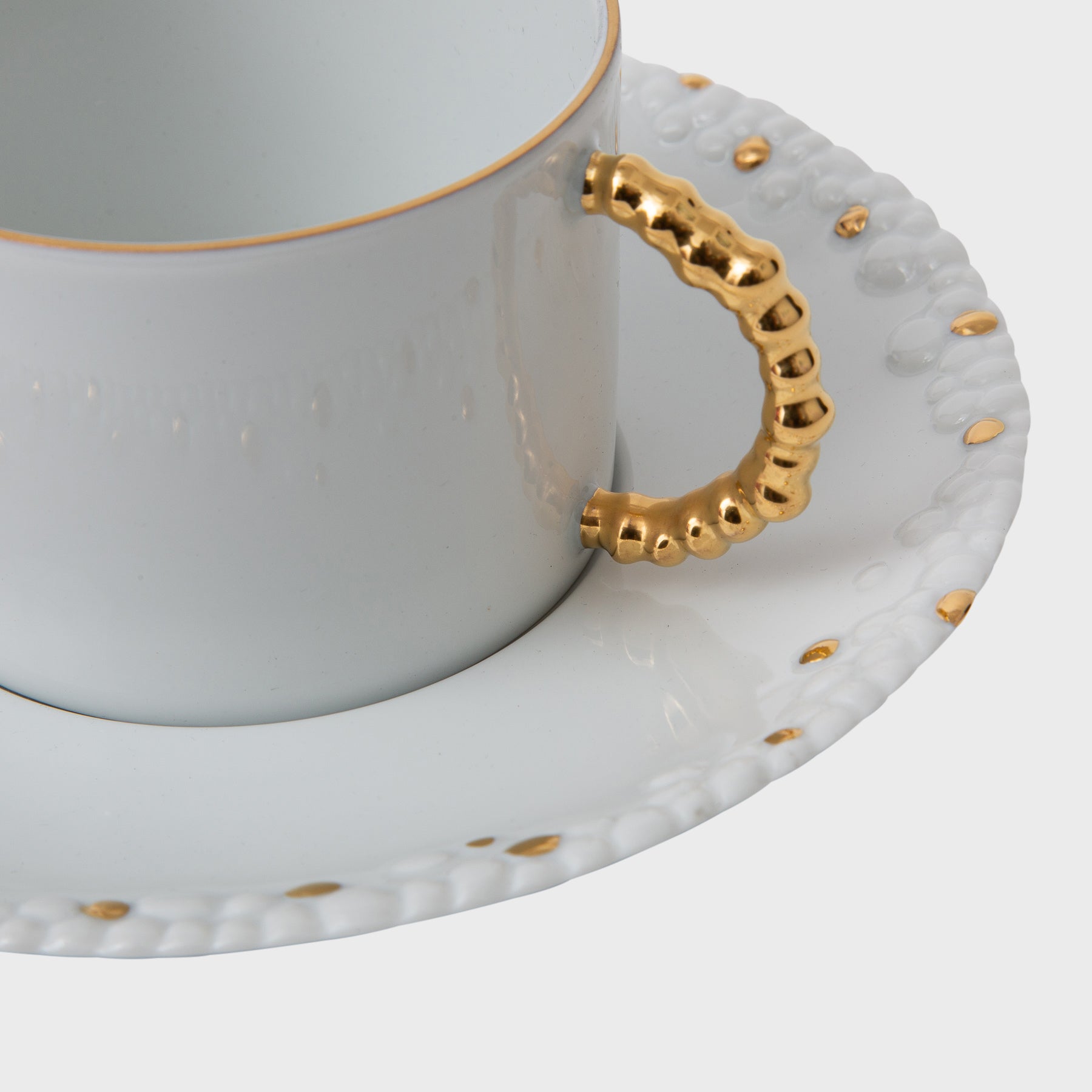 L'OBJET | MOJAVE TEA CUP + SAUCER - MAXFIELD LA