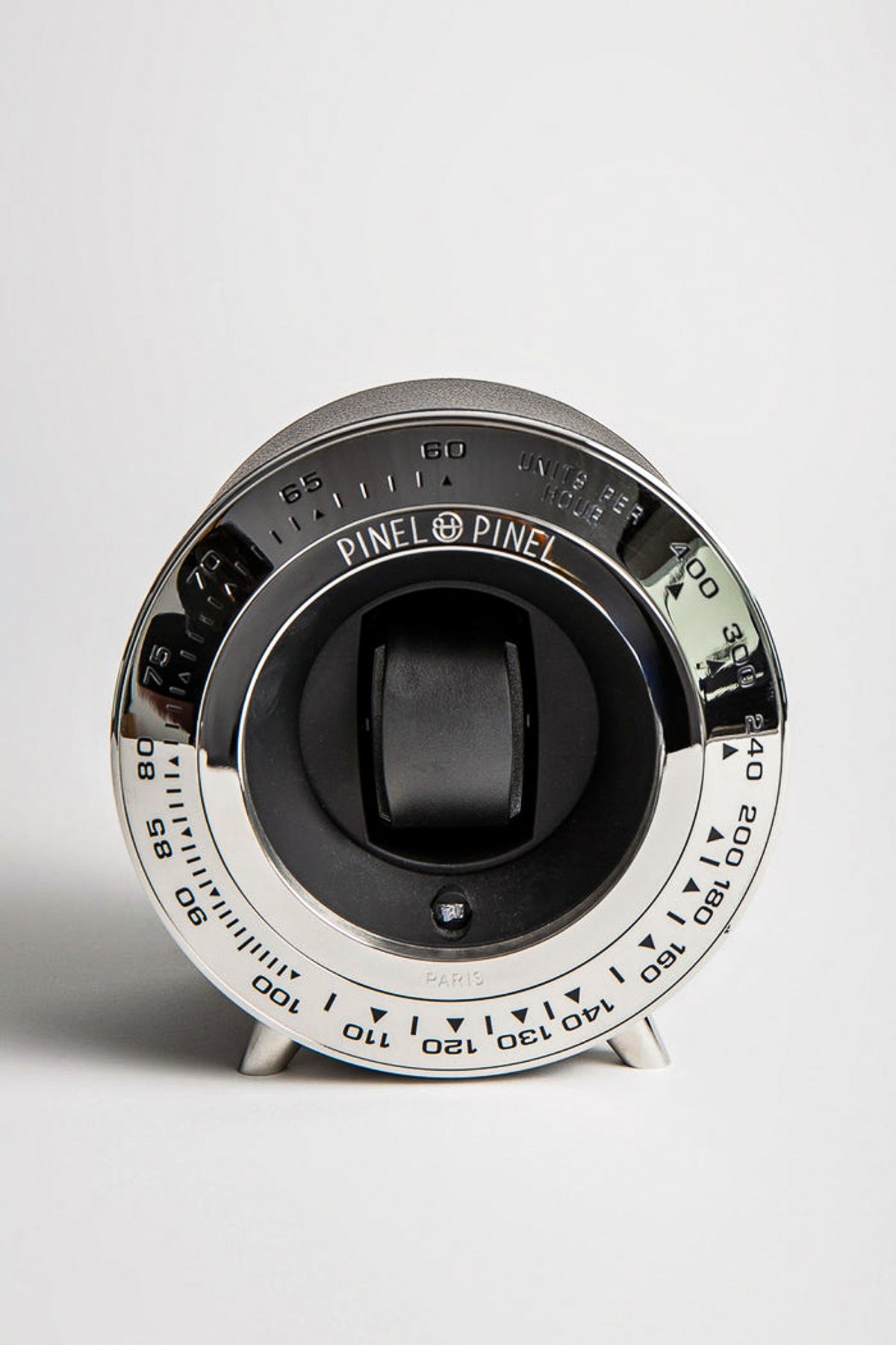 PINEL ET PINEL | TWIN SILVER CALFSKIN WATCH WINDER