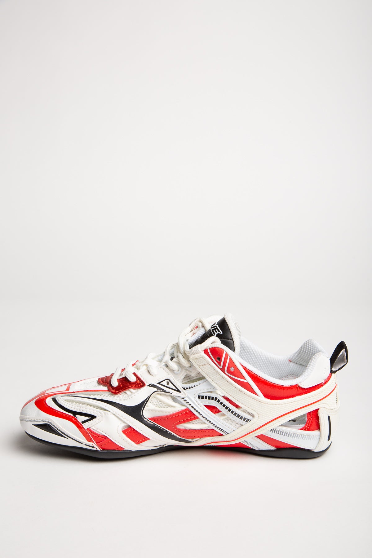 BALENCIAGA | WOMEN'S RED ACCENT DRIVE SNEAKERS - MAXFIELD LA