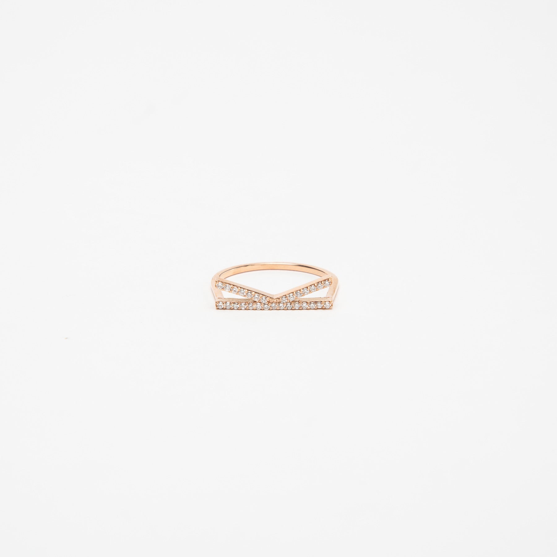 KWIT | LETTER K DIAMOND RING