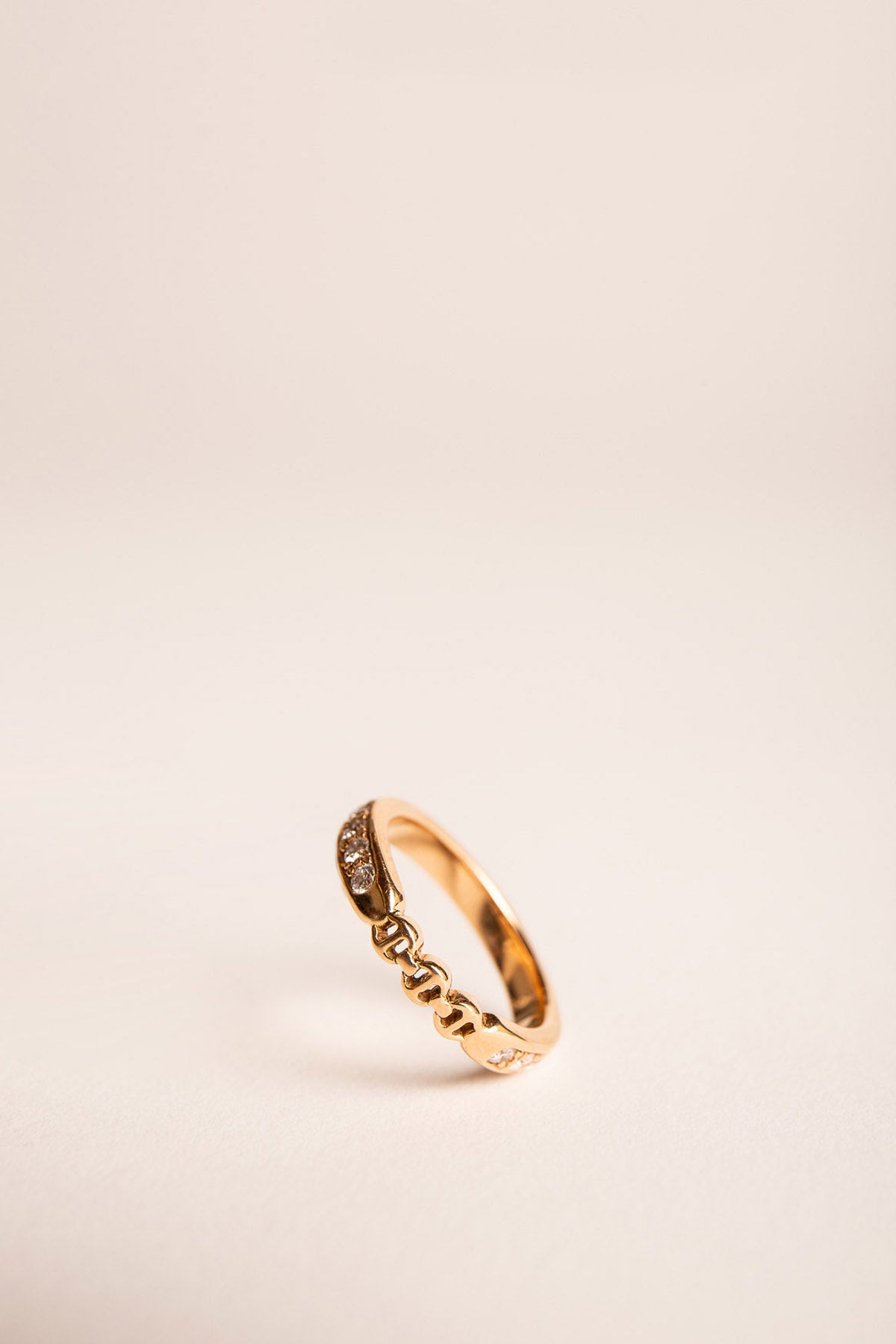 HOORSENBUHS | ROSE GOLD & DIAMOND AMERICANA BAND - MAXFIELD LA