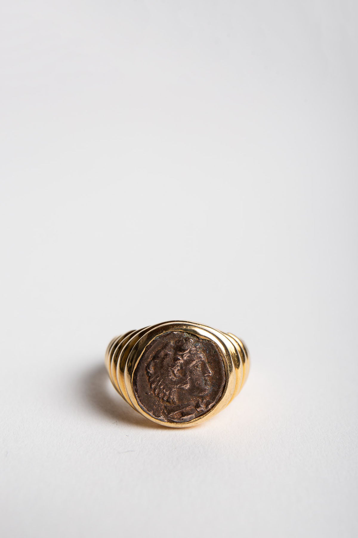 BULGARI | ANCIENT GOLD COIN RING - MAXFIELD LA