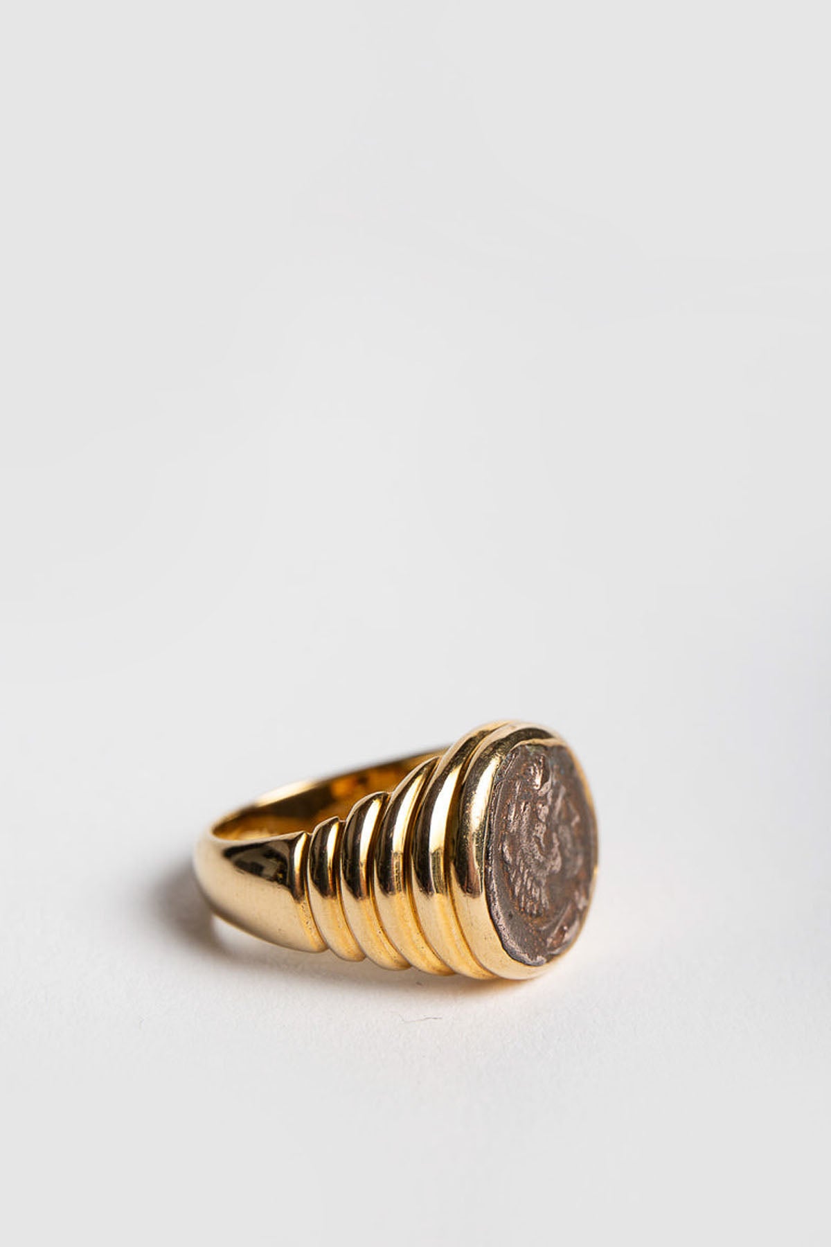 BULGARI | ANCIENT GOLD COIN RING