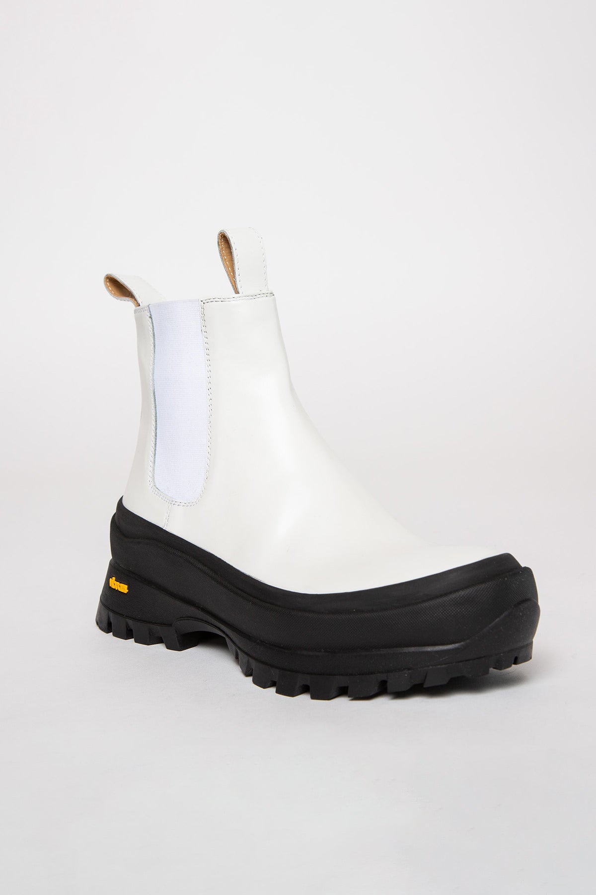JIL SANDER | VIBRAM SOLE ANKLE BOOTS - MAXFIELD LA