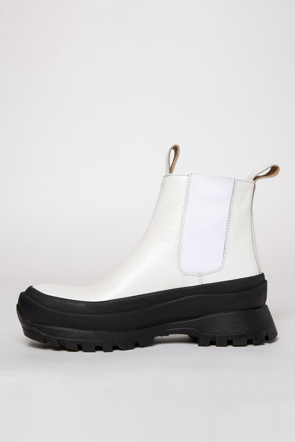 JIL SANDER | VIBRAM SOLE ANKLE BOOTS - MAXFIELD LA