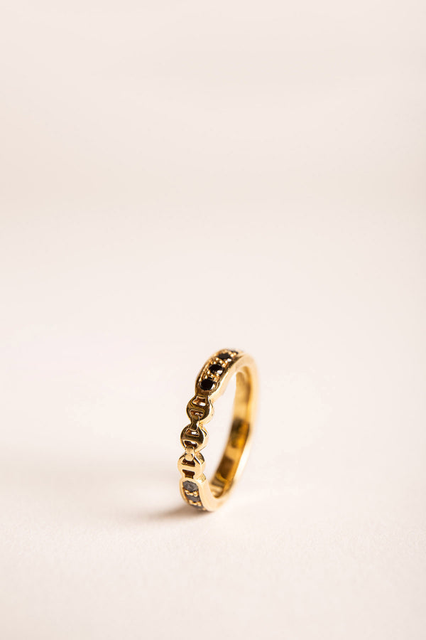 HOORSENBUHS | AMERICANA BLACK DIAMOND RING