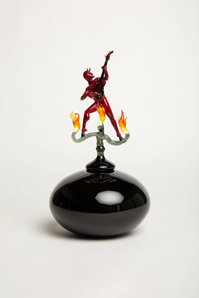 Smokin’ Lucifer ヴェネチアングラス ミルフィオリ ガラス 230334-026457145-MPC-Murano-
