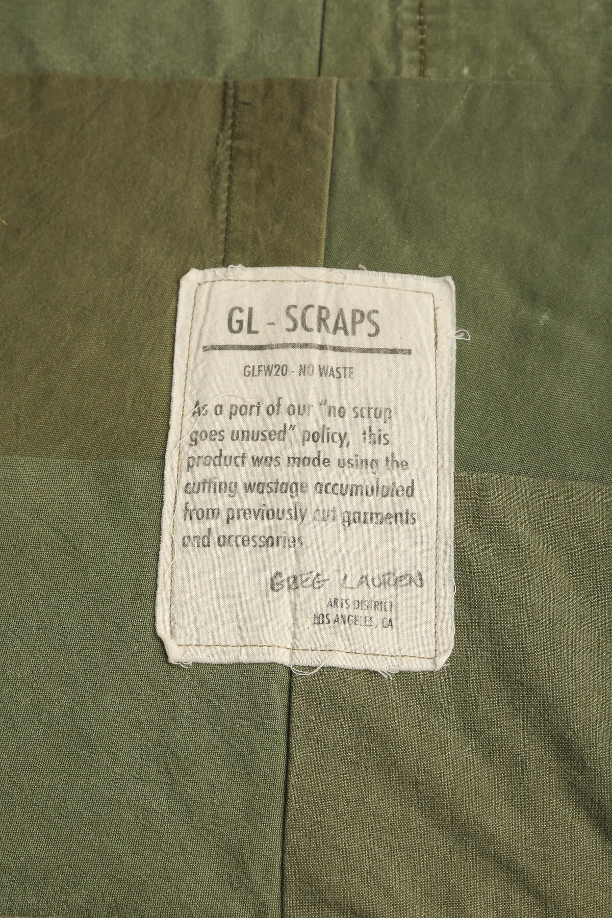 GREG LAUREN | TENT SCRAP BLANKET