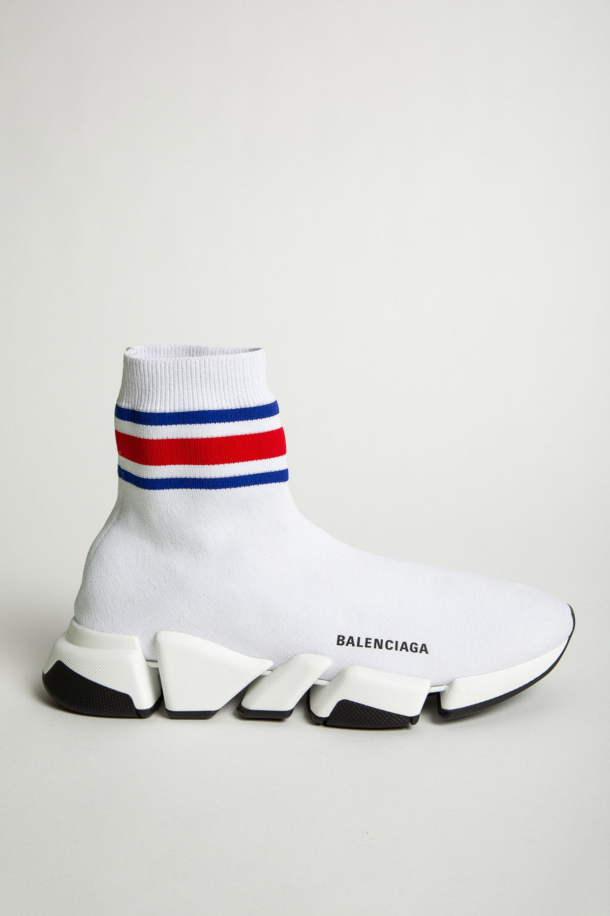 BALENCIAGA | SPEED 2.0 WHITE SOCK RUNNERS - MAXFIELD LA