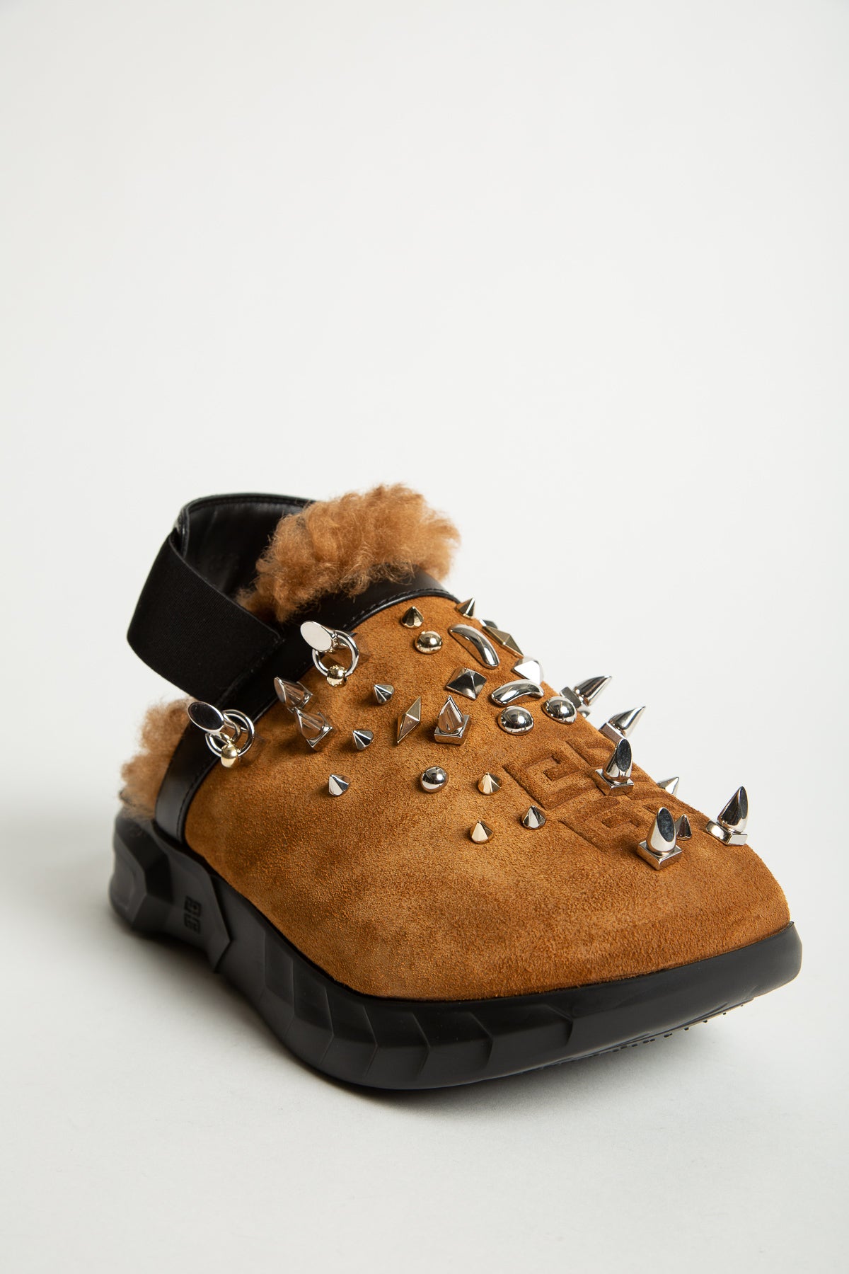 GIVENCHY | SPIKED SLINGBACK CLOGS - MAXFIELD LA