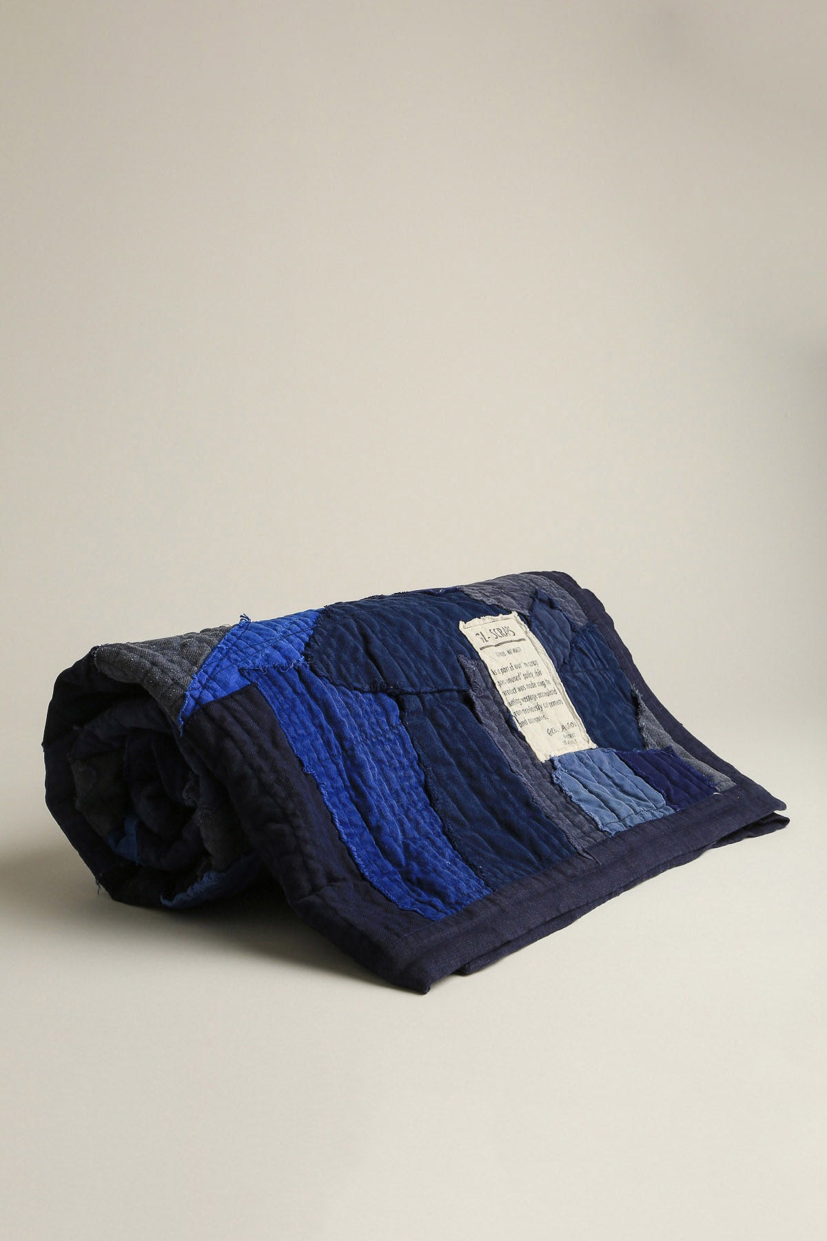 GREG LAUREN | STITCHWORK THROW BLANKET - MAXFIELD LA