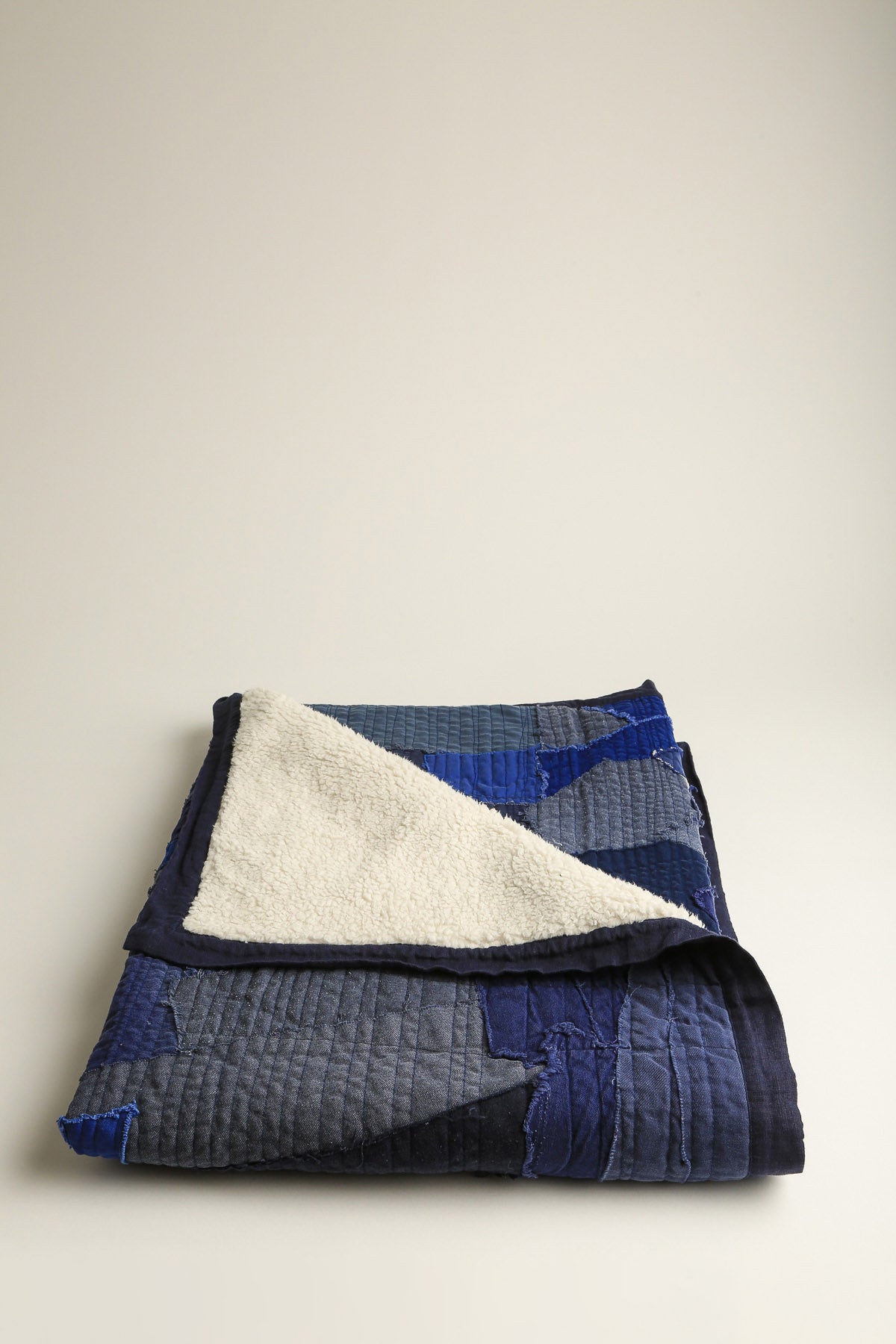 GREG LAUREN | STITCHWORK THROW BLANKET - MAXFIELD LA