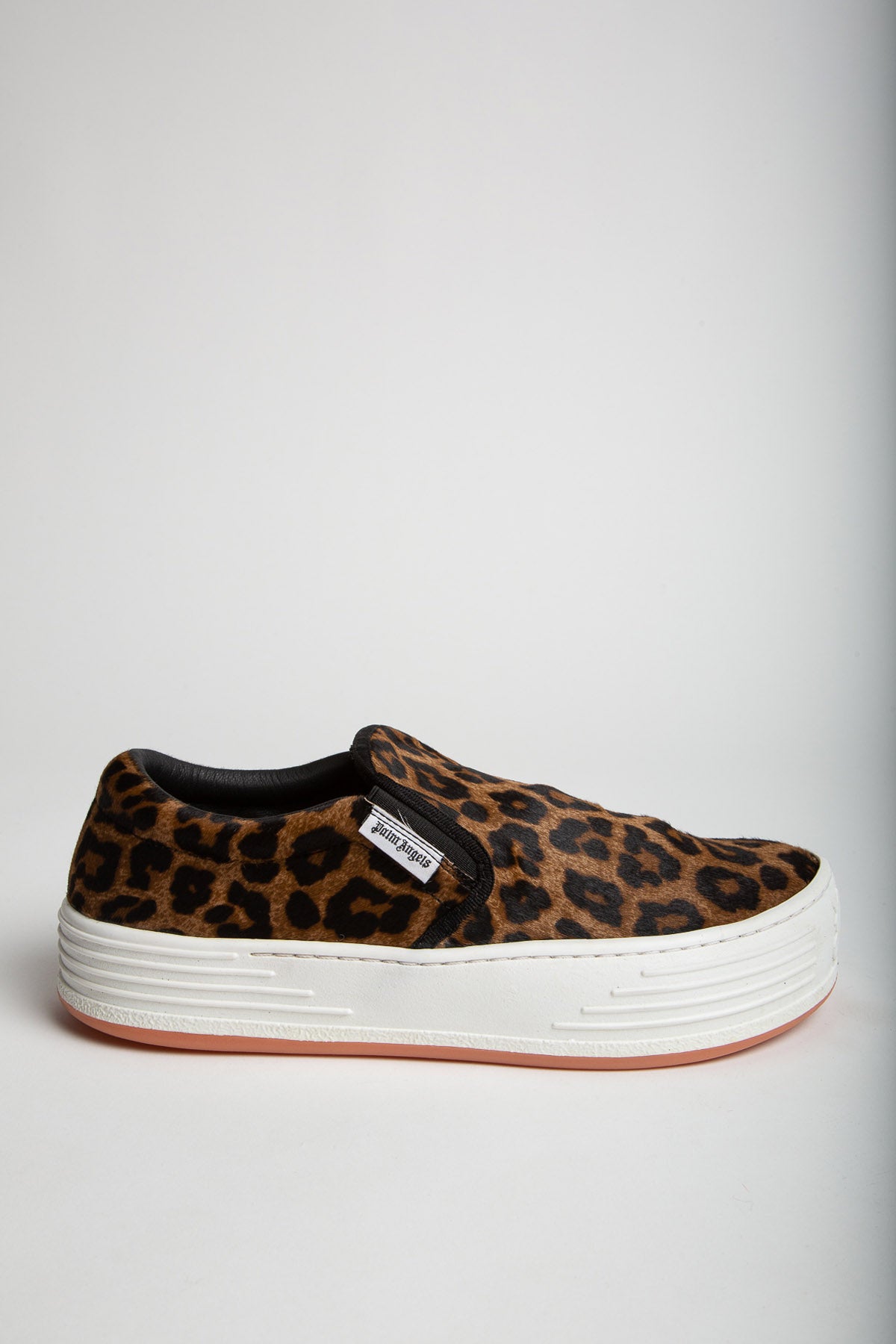 PALM ANGELS | LEOPARD SNOW SLIP-ON SNEAKERS - MAXFIELD LA