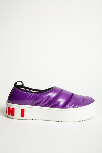 【MARNI】Plain Toe Rubber Sole Sneakers/全国送料無料 x Carhartt floral slip-on sneakers in yellow - Marni | Mytheresa