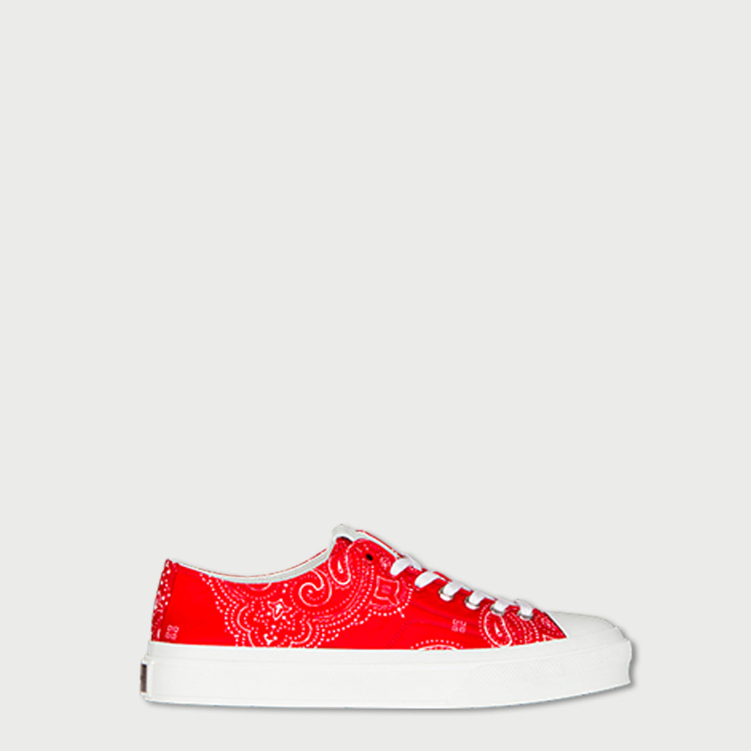 GIVENCHY | BANDANA CITY LOW-TOP SNEAKERS - MAXFIELD LA