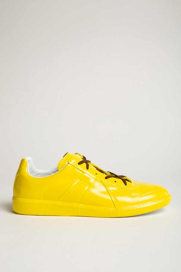 MAISON MARGIELA | PATENT LEATHER REPLICA SNEAKERS