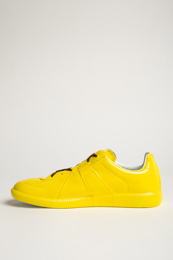 MAISON MARGIELA | PATENT LEATHER REPLICA SNEAKERS