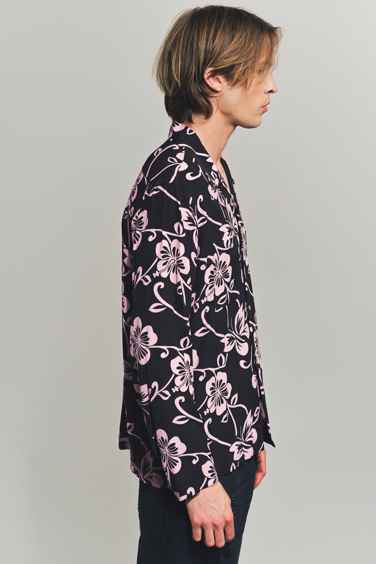 NEEDLES X MAXFIELD | HIBISCUS FLOWER PRINT COWBOY SHIRT