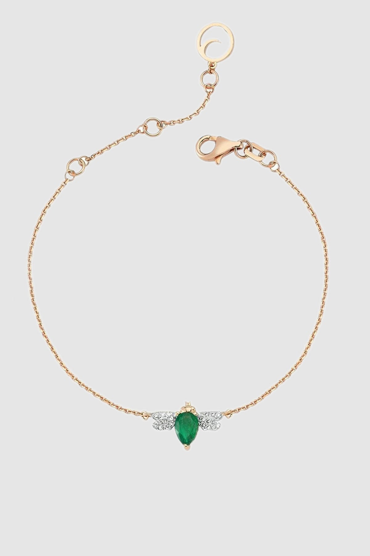 BEE GODDESS | QUEEN BEE BELLA EMERALD BRACELET