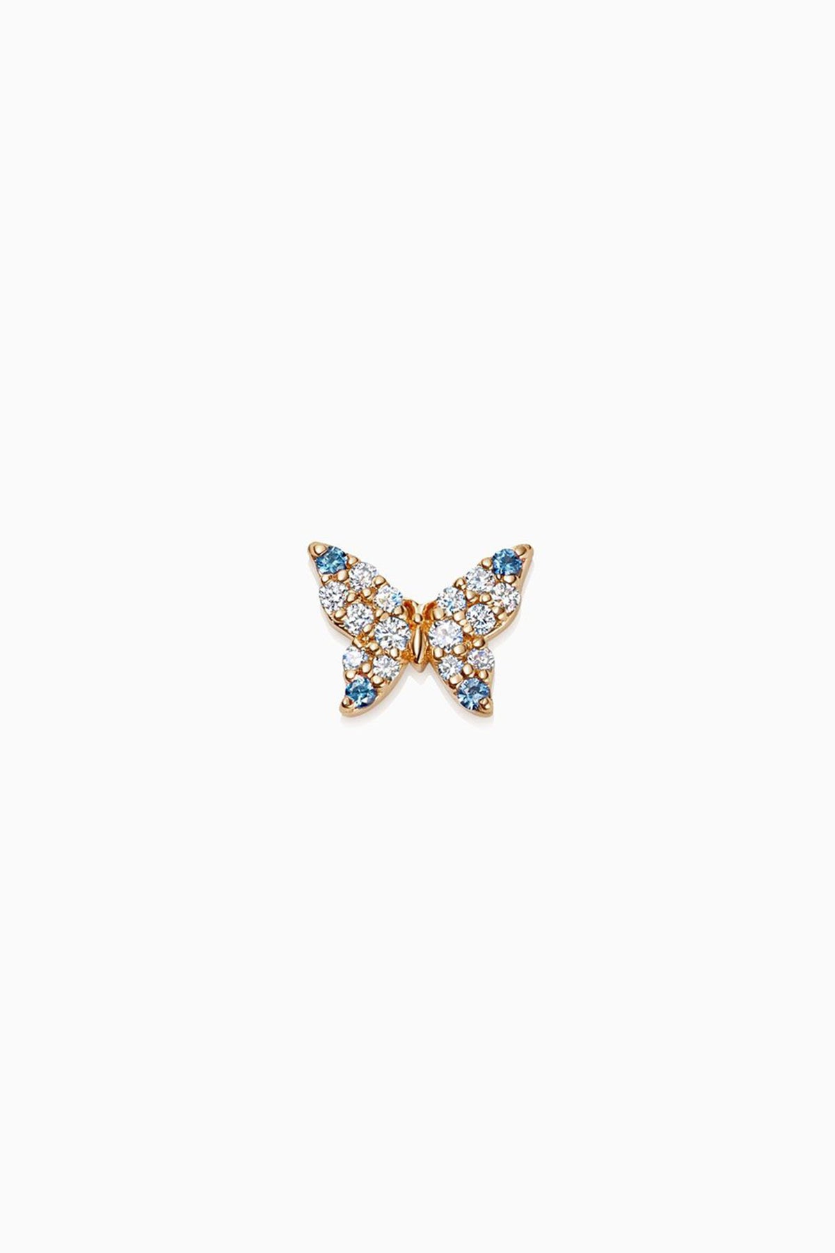 LOQUET LONDON | DIAMOND BUTTERFLY CHARM - MAXFIELD LA