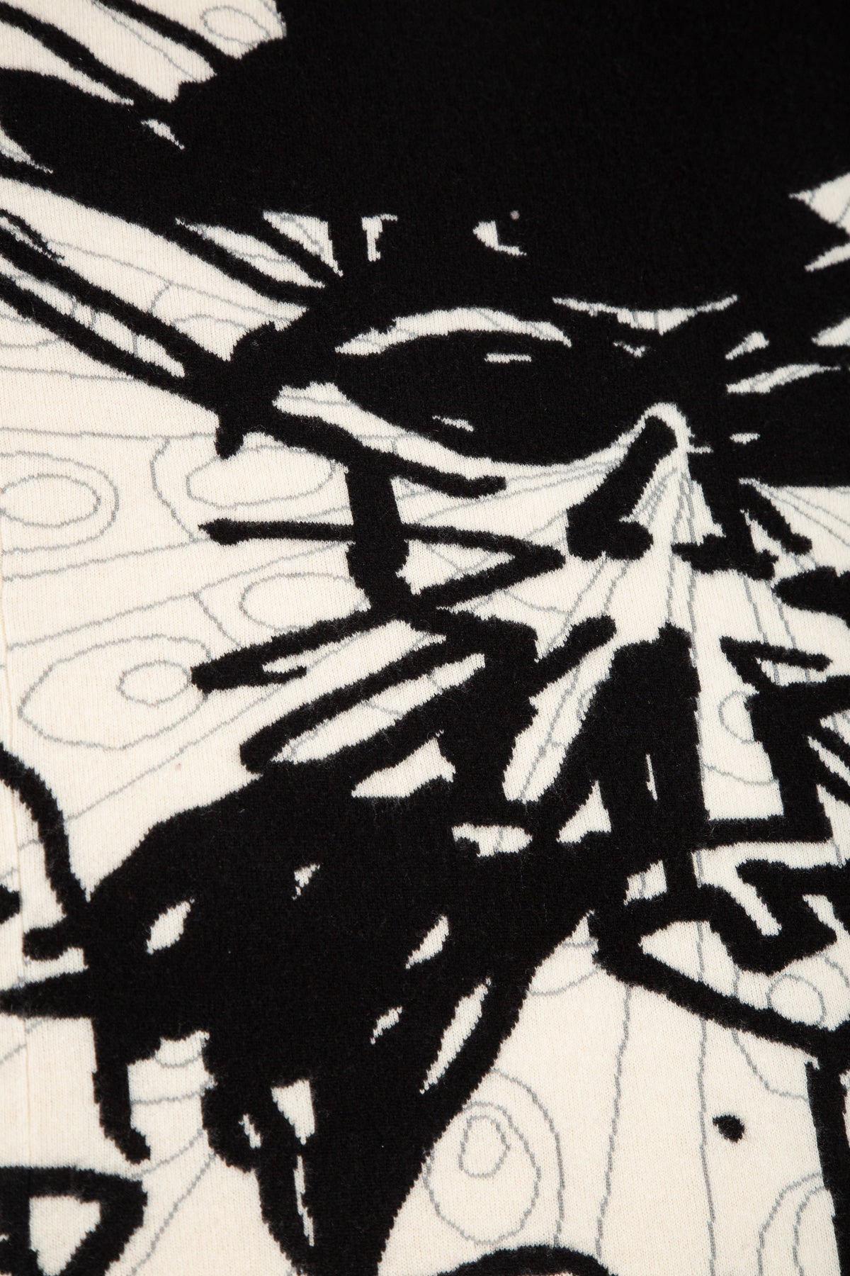 FRENCKENBERGER | SHANE MACGOWAN "MY INTERIOR PEACE" CASHMERE BLANKET, FRAMED