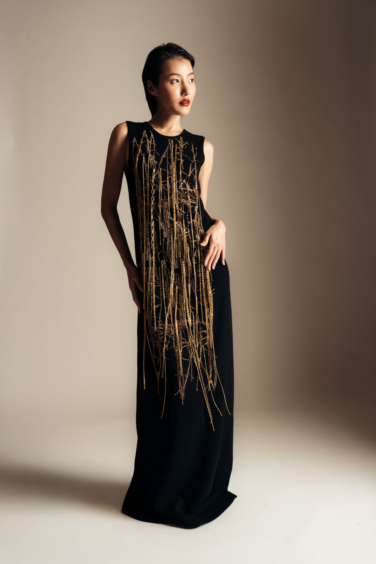 LIBERTINE | CHAINS FOR THE BETTER LONG SHIFT DRESS