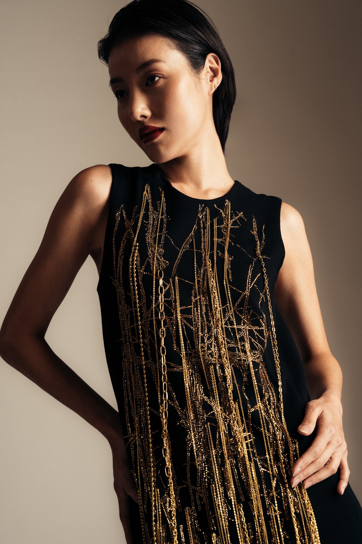 LIBERTINE | CHAINS FOR THE BETTER LONG SHIFT DRESS