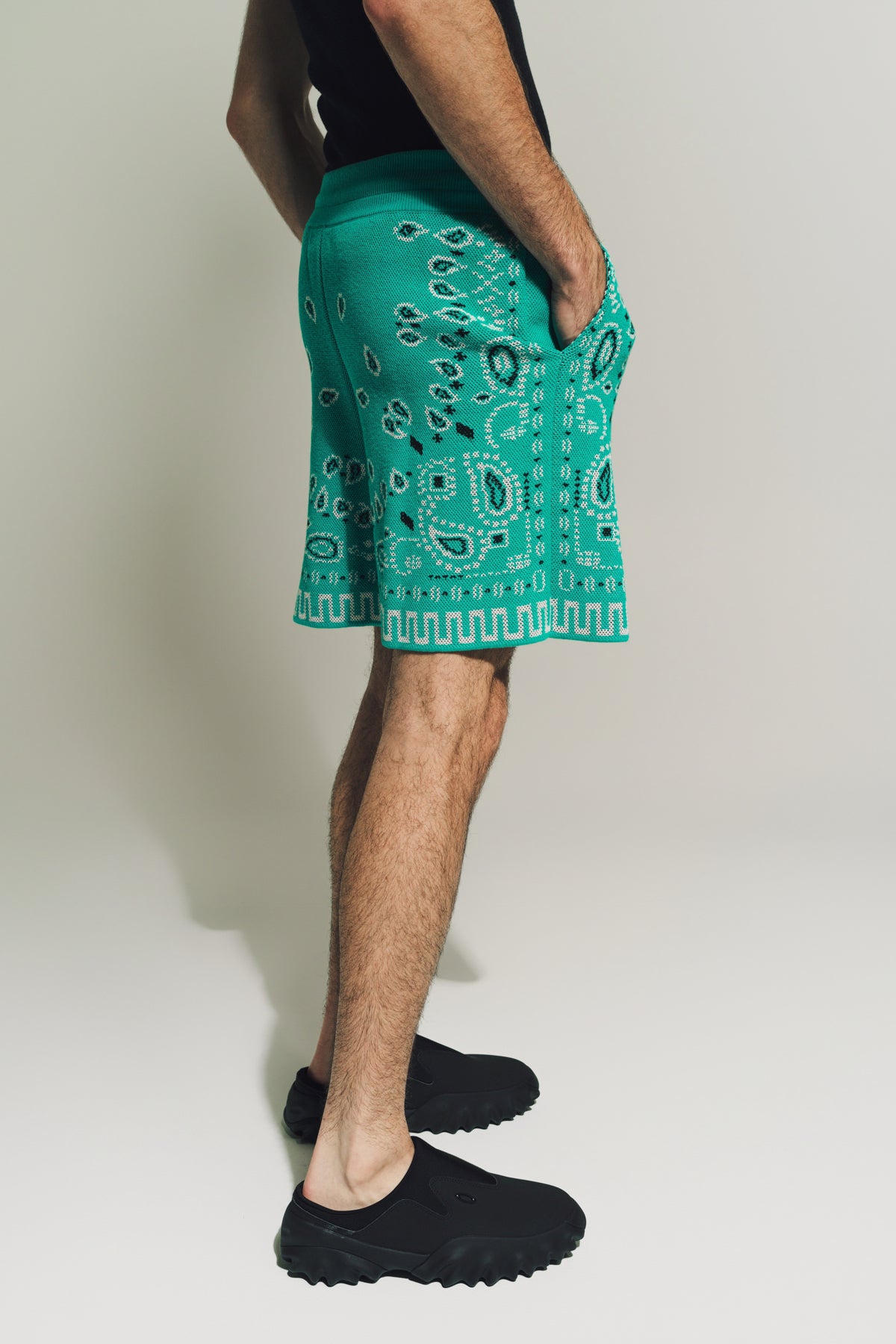 ALANUI | PIQUET BANDANA SHORTS - MAXFIELD LA