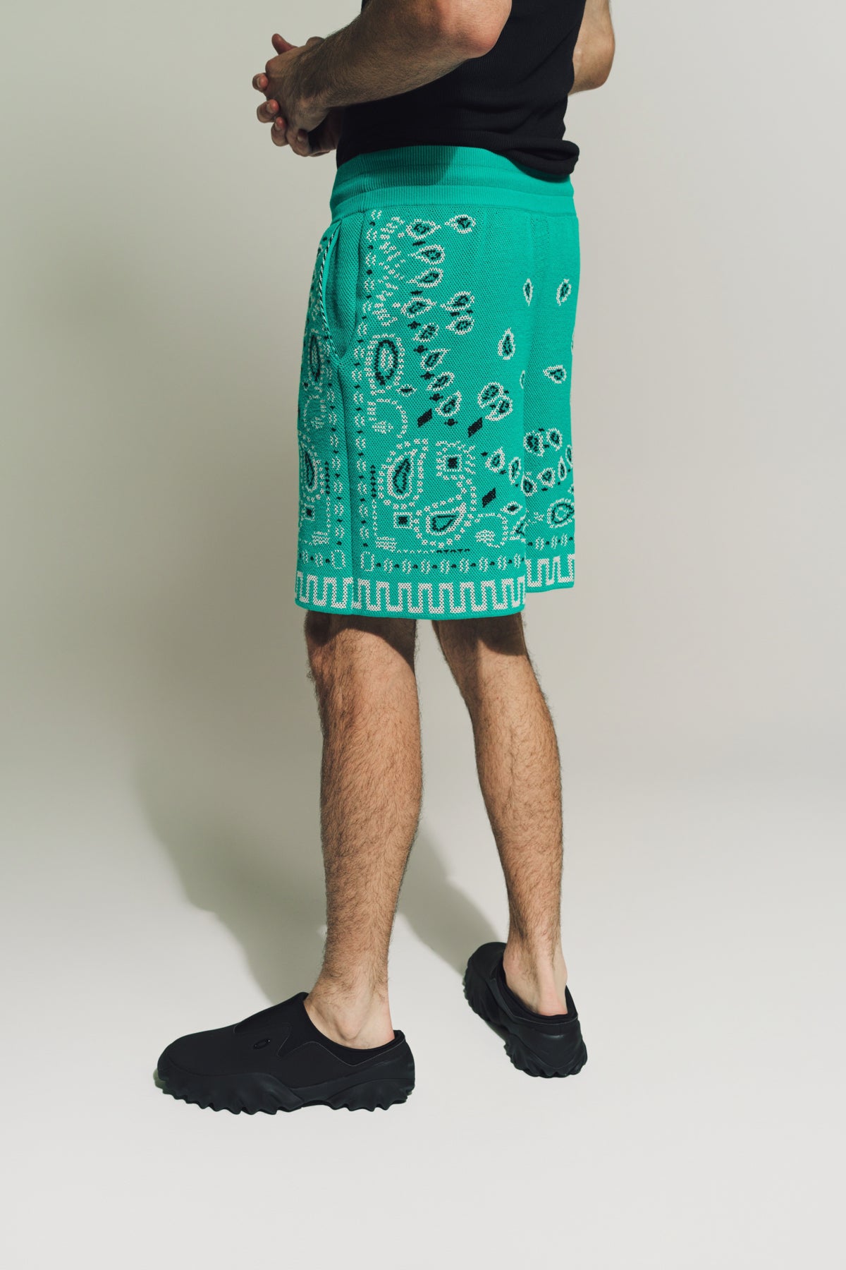 ALANUI | PIQUET BANDANA SHORTS - MAXFIELD LA