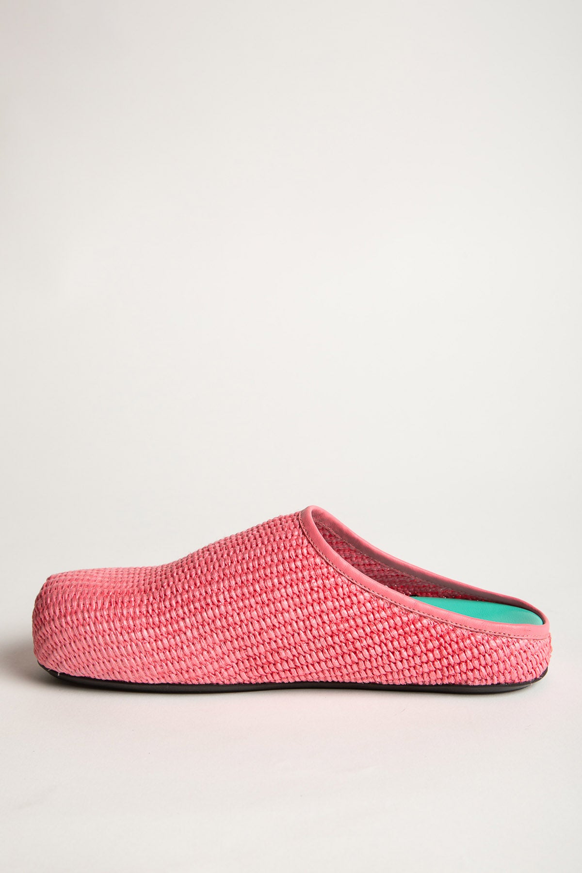 MARNI | LOGO MULES IN FUCHSIA - MAXFIELD LA