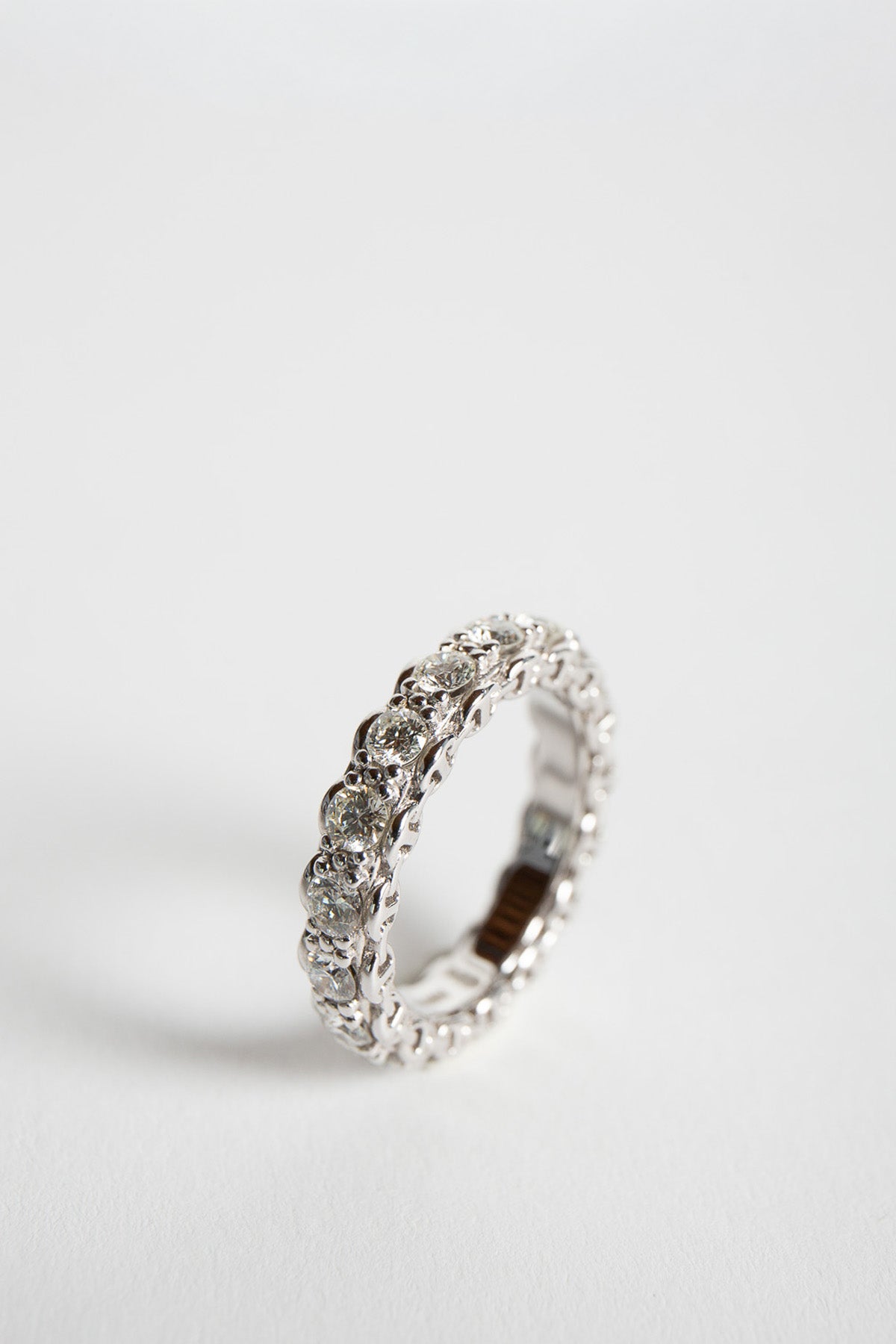 HOORSENBUHS | 18KWG INFINITE 3MM D BAND