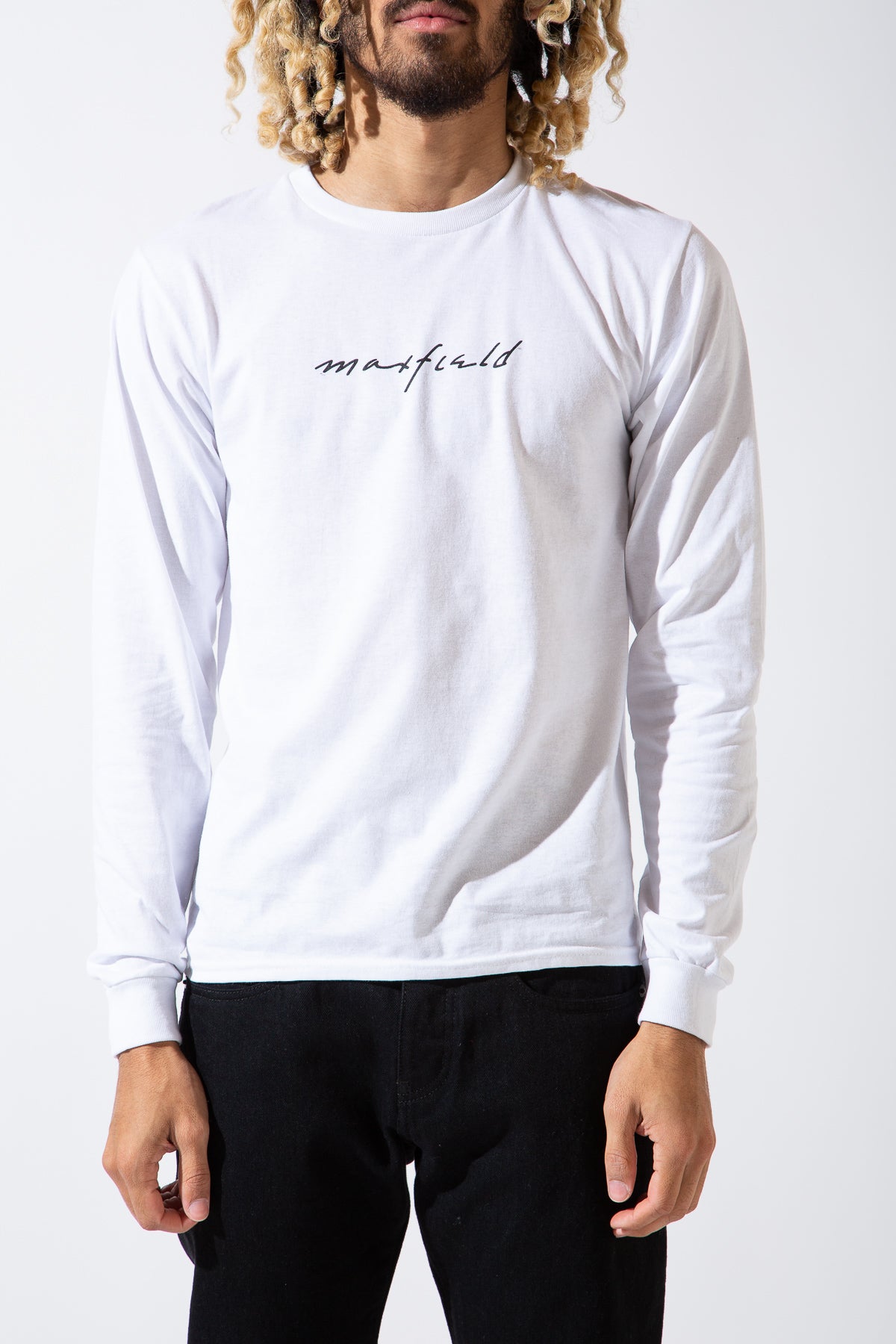 MAXFIELD MERCH COLLECTION | LOGO LONG SLEEVE TEE - MAXFIELD LA