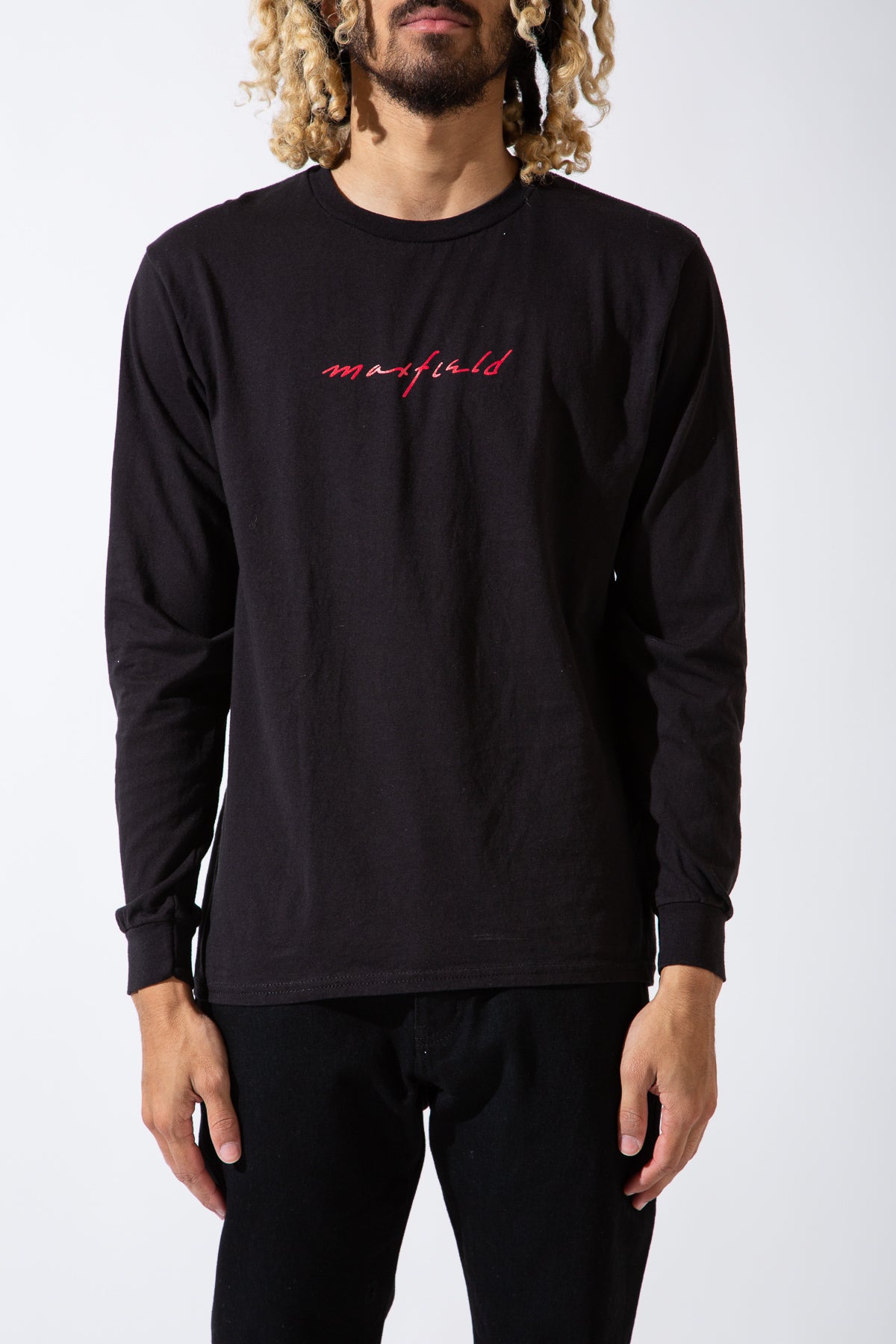 MAXFIELD MERCH COLLECTION | LOGO LONG SLEEVE TEE - MAXFIELD LA