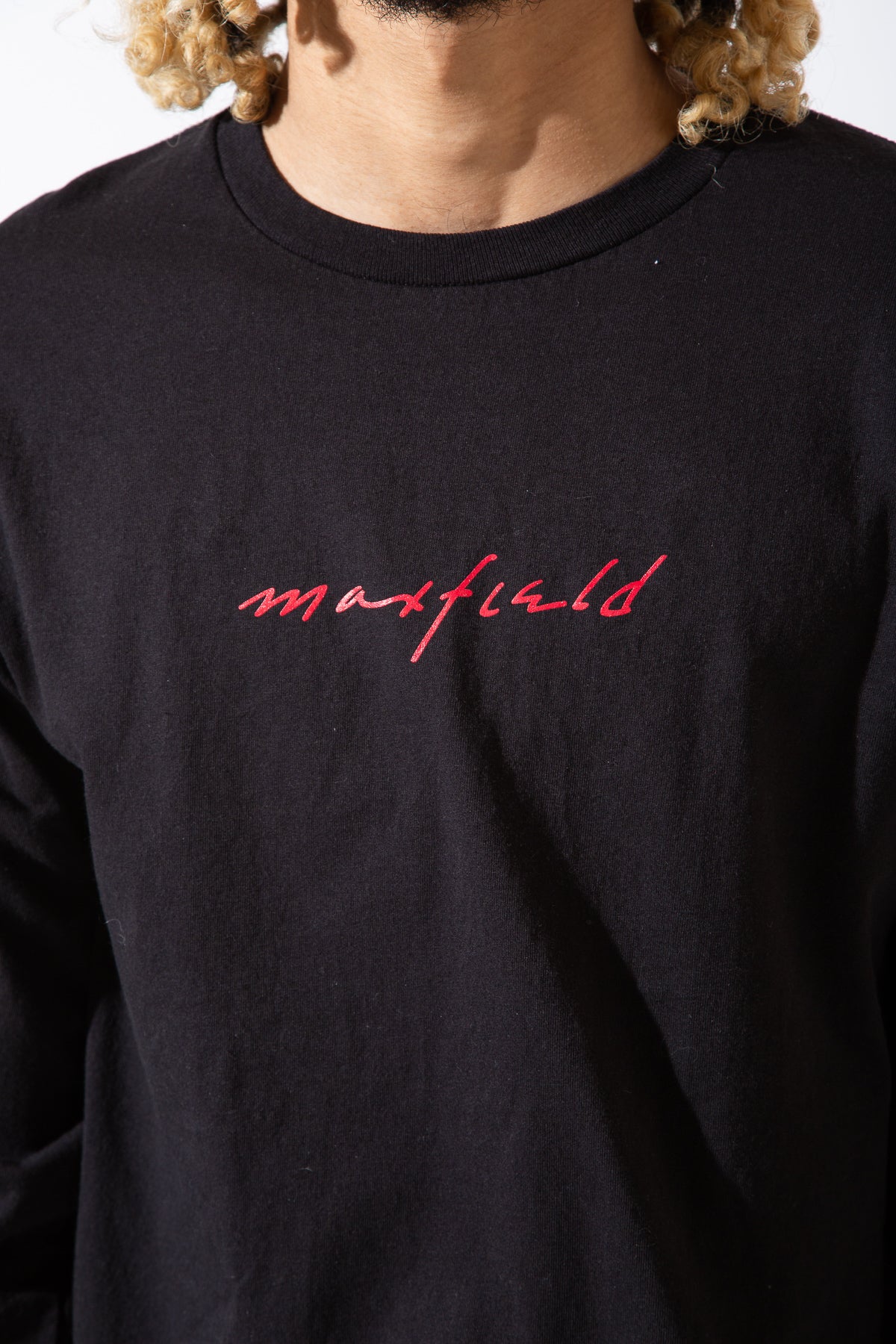 MAXFIELD MERCH COLLECTION | LOGO LONG SLEEVE TEE - MAXFIELD LA