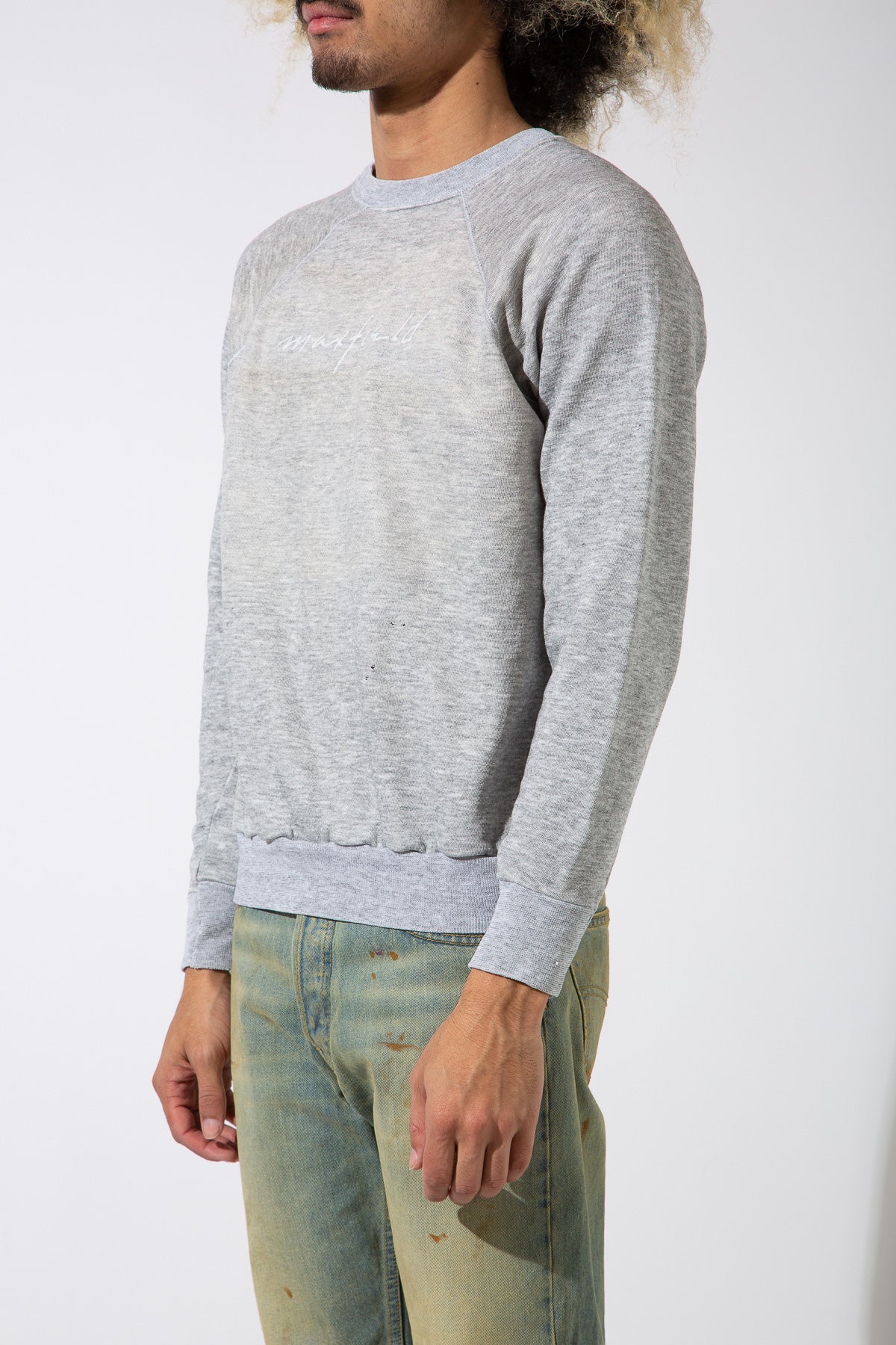 MAXFIELD MERCH COLLECTION | VINTAGE MAXFIELD LOGO CREWNECK - MAXFIELD LA