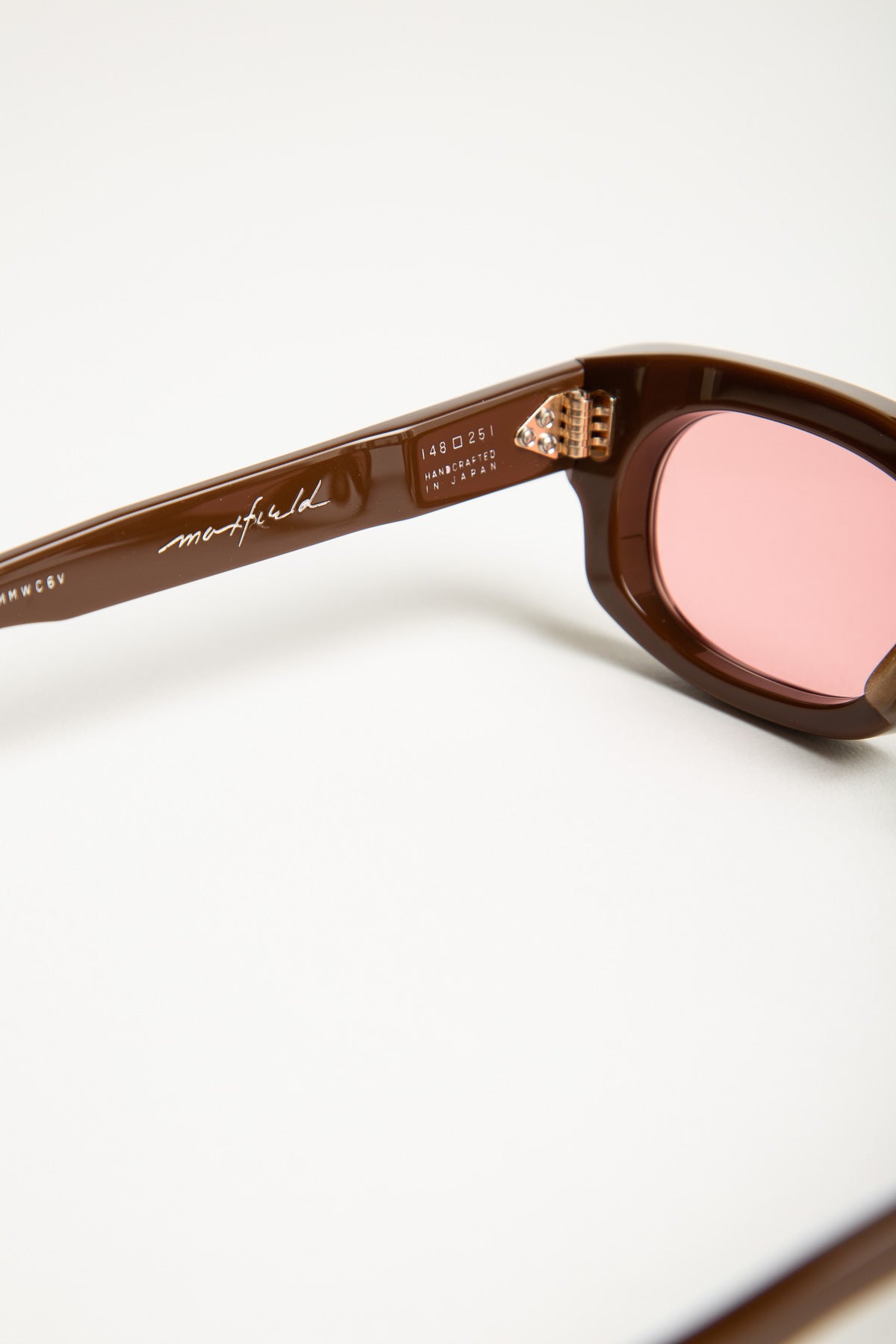 JACQUES MARIE MAGE | MAXFIELD EXCLUSIVE WHISKEYCLONE SUNGLASSES